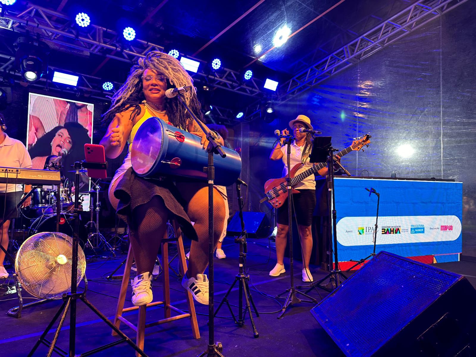 Projeto Samba da Independência anima Praça das Artes, no Pelourinho dia 02 de julho 
