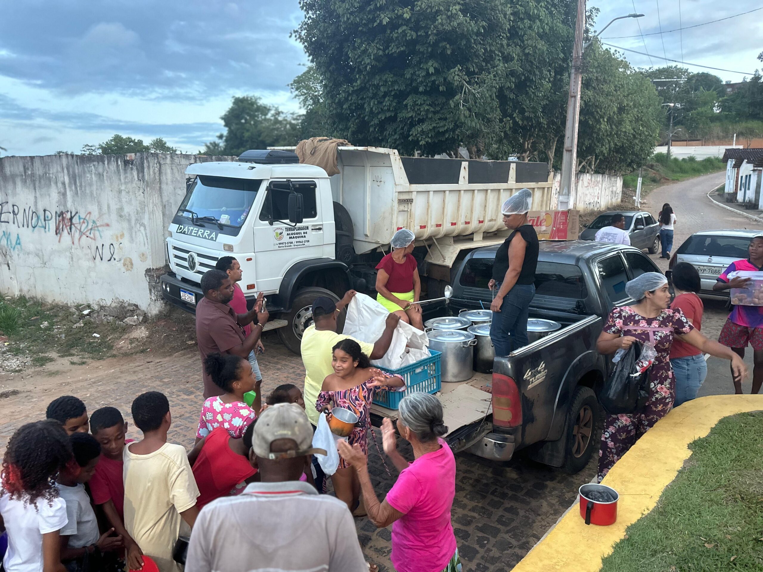 Com foco no social, empresários camamuenses desenvolvem ação que beneficia dezenas de famílias da cidade 