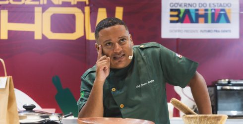 Jônatas Bomfim leva culinária ancestral ao Festival Solidário