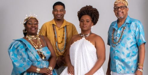 Grupo Òfá leva cantos do Gantois ao novo álbum de Anitta